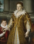 Portrait of Grand Duchess Bianca Capello de Medici, by Allori