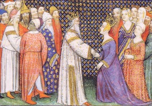 The Coronation of Childeric and Queen Basine