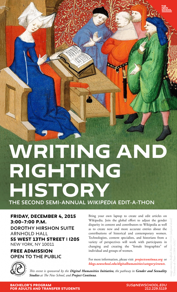 12.4.15 Edit-a-thon flier