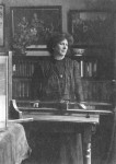 Hertha Ayrton in her laboratory